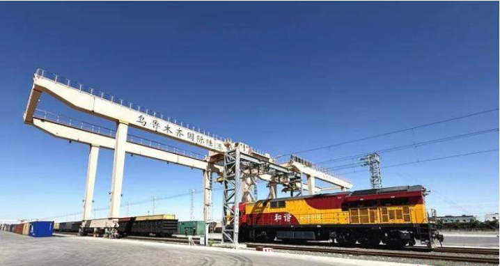 今年新疆“天山号”多式联运品牌班列已发运超410列